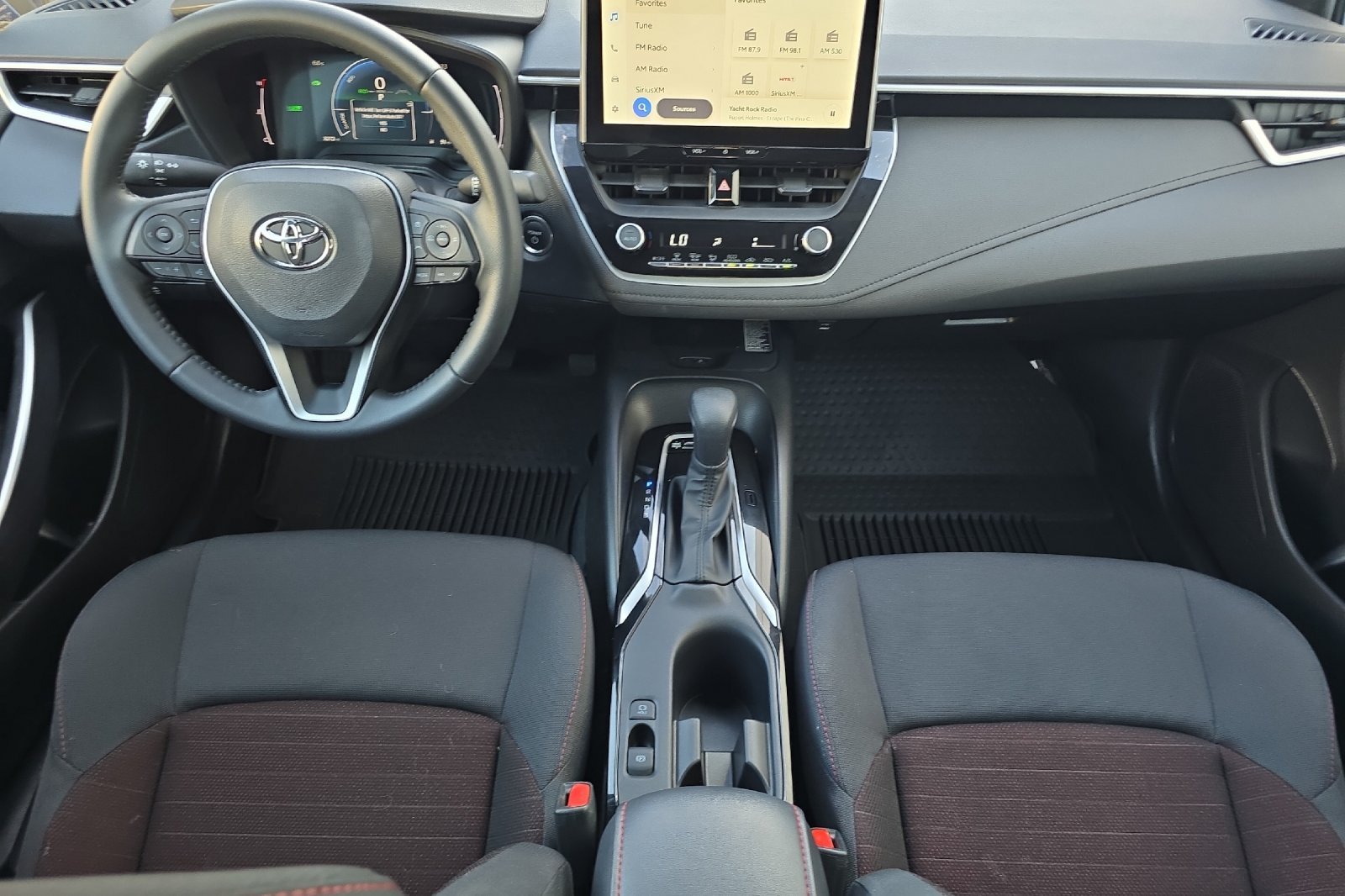 Used 2025 Blue Toyota Hybrid LE image 11