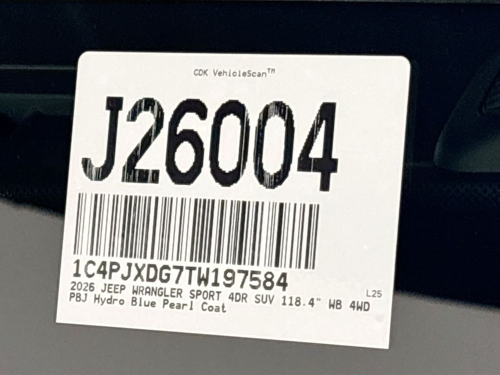 New 2026 Hydro Blue Pearlcoat Jeep Willys image 24