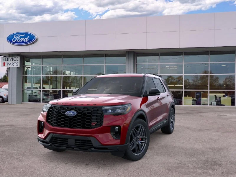 New 2026 Rapid Red Metallic Tinted Clearcoat Ford ST image 2