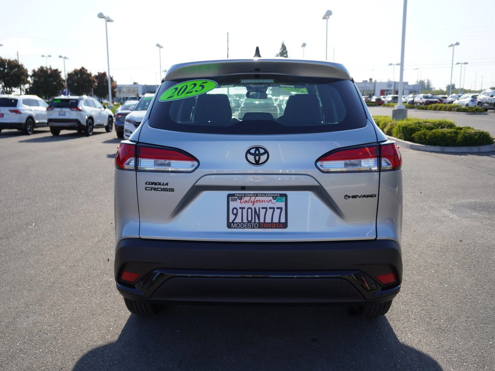 Used 2025 Silver Toyota Hybrid S image 10