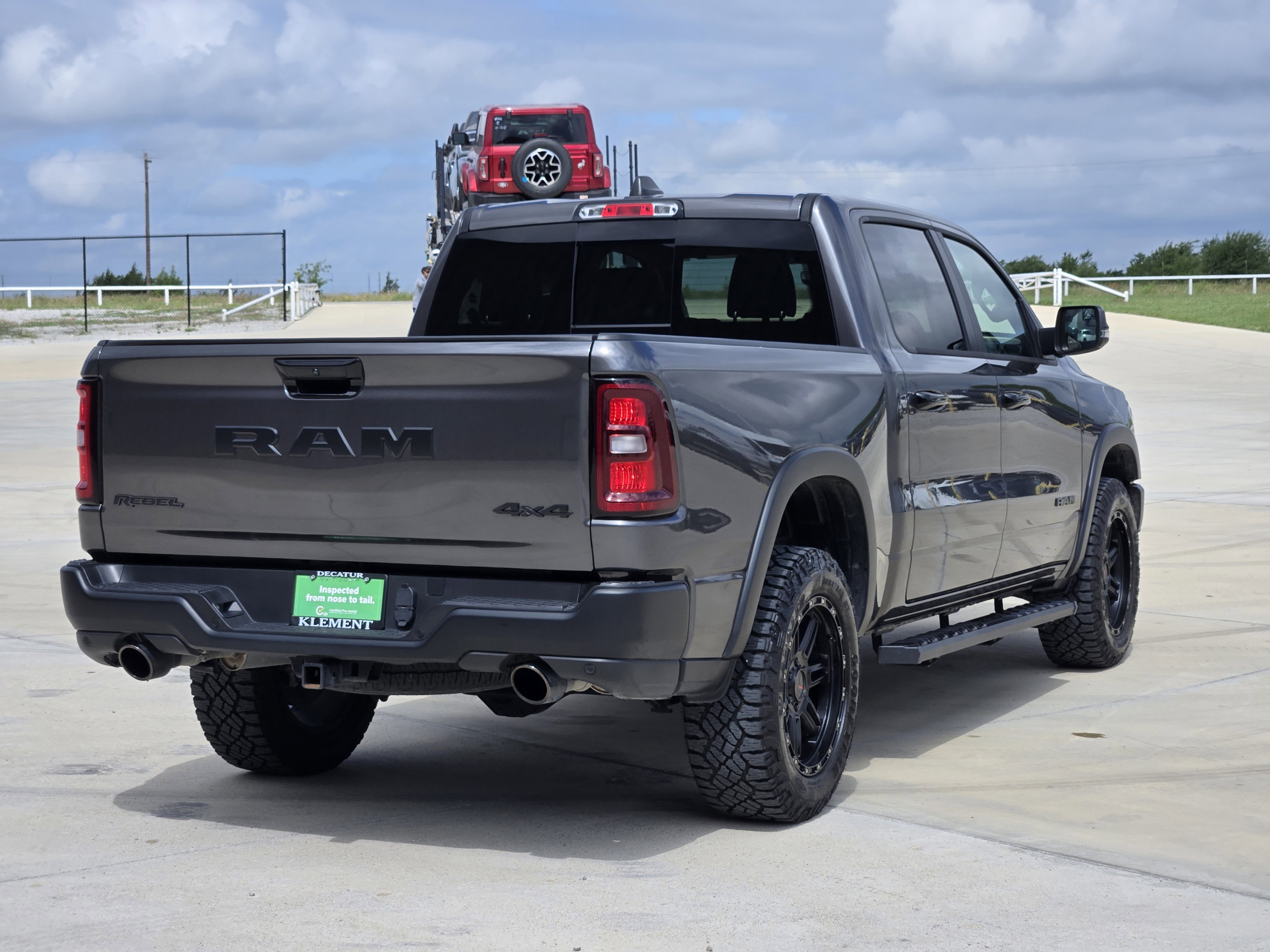 Certified Used 2025 Granite Crystal Metallic Clearcoat Ram Rebel image 8