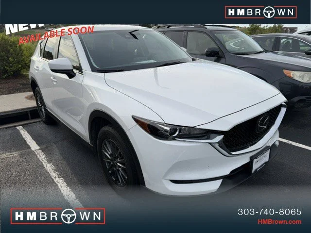 Used 2019 Snowflake White Pearl Mazda Touring image 1