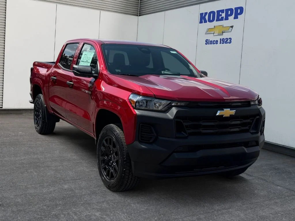 New 2026 Radiant Red Tintcoat Chevrolet WT image 7