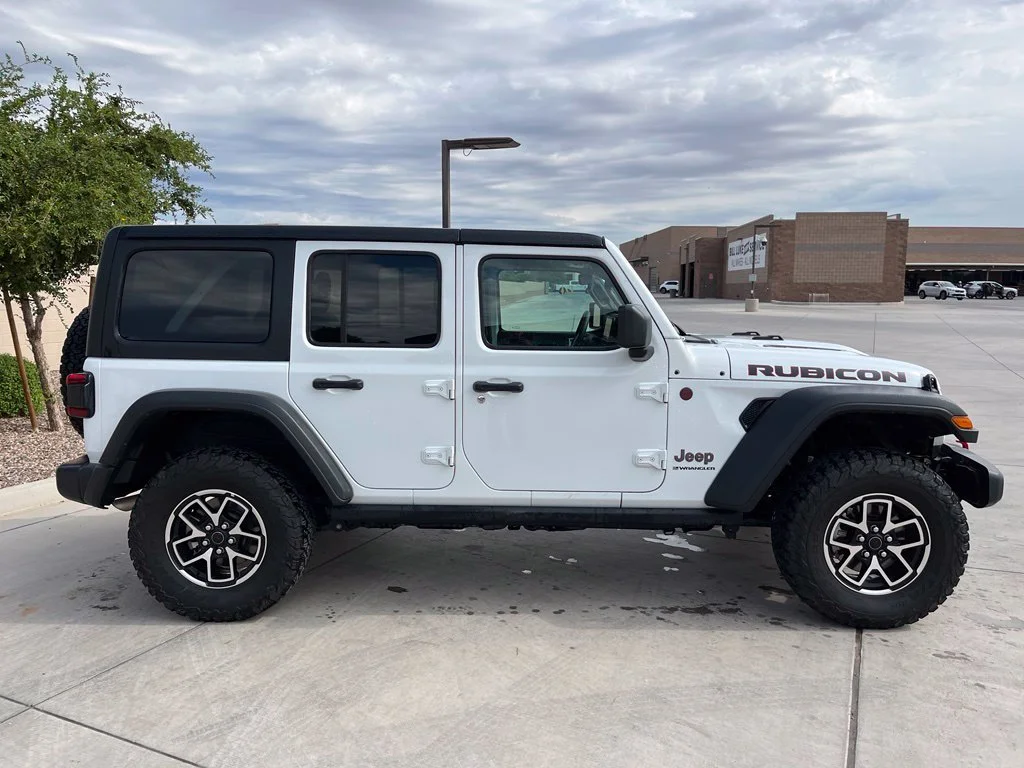 Certified Used 2025 White Jeep Rubicon image 7