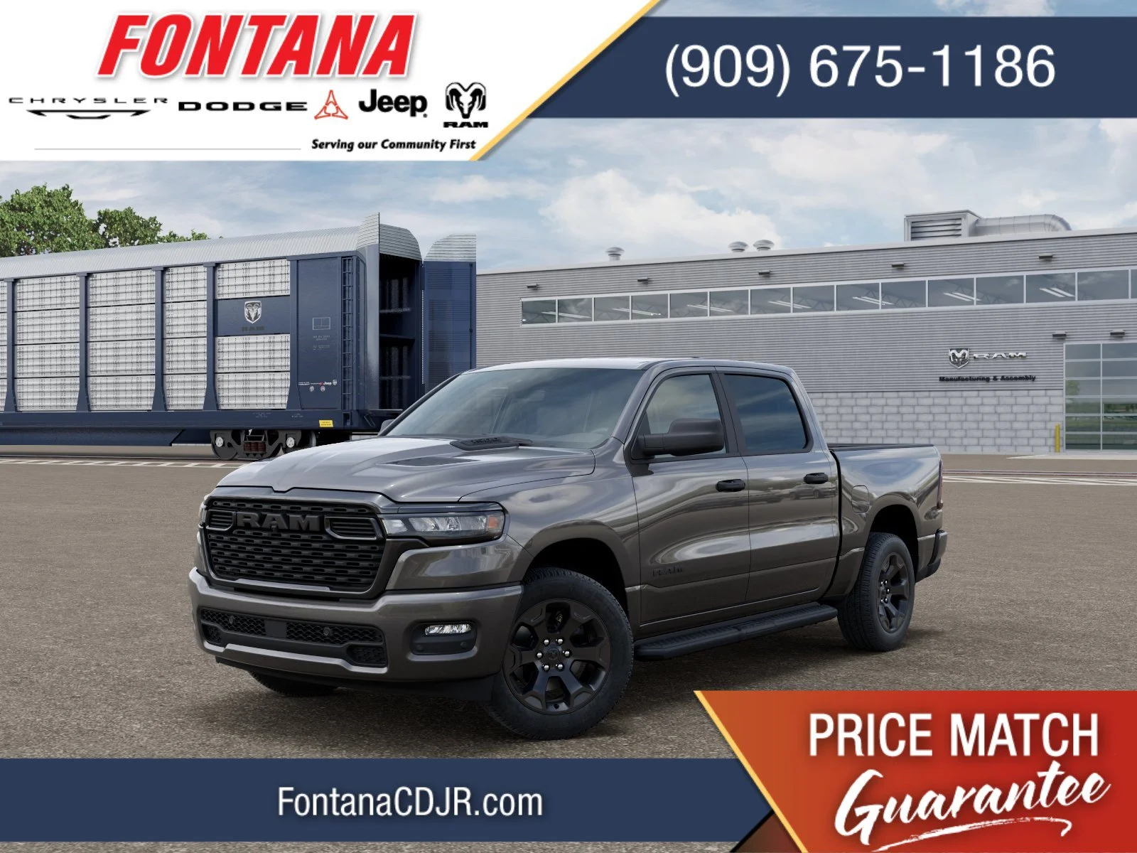 New 2026 Granite Crystal Metallic Clear-Coat Exterior Paint RAM Express image 1