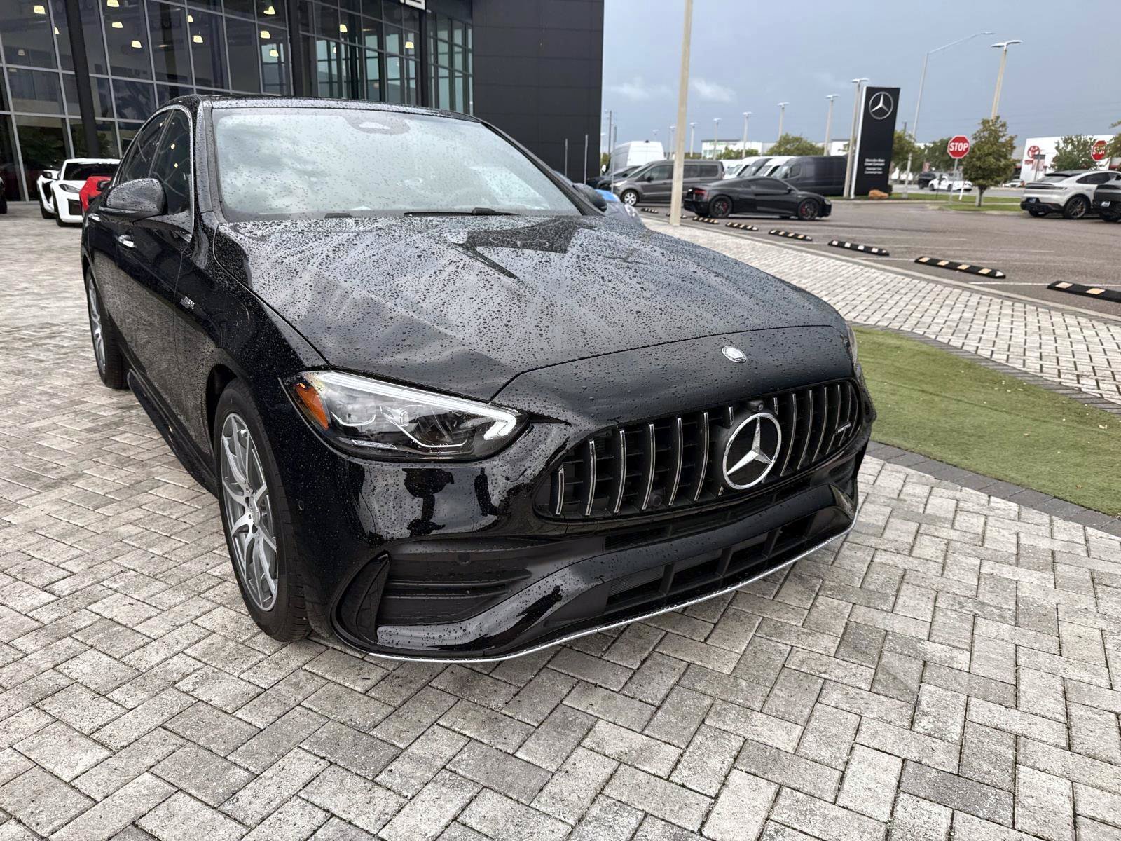 New 2026 Black Mercedes-Benz AMG® C 43 4MATIC® Sedan image 8