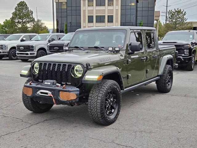 Used 2021 Sarge Green Clearcoat Jeep Willys image 9