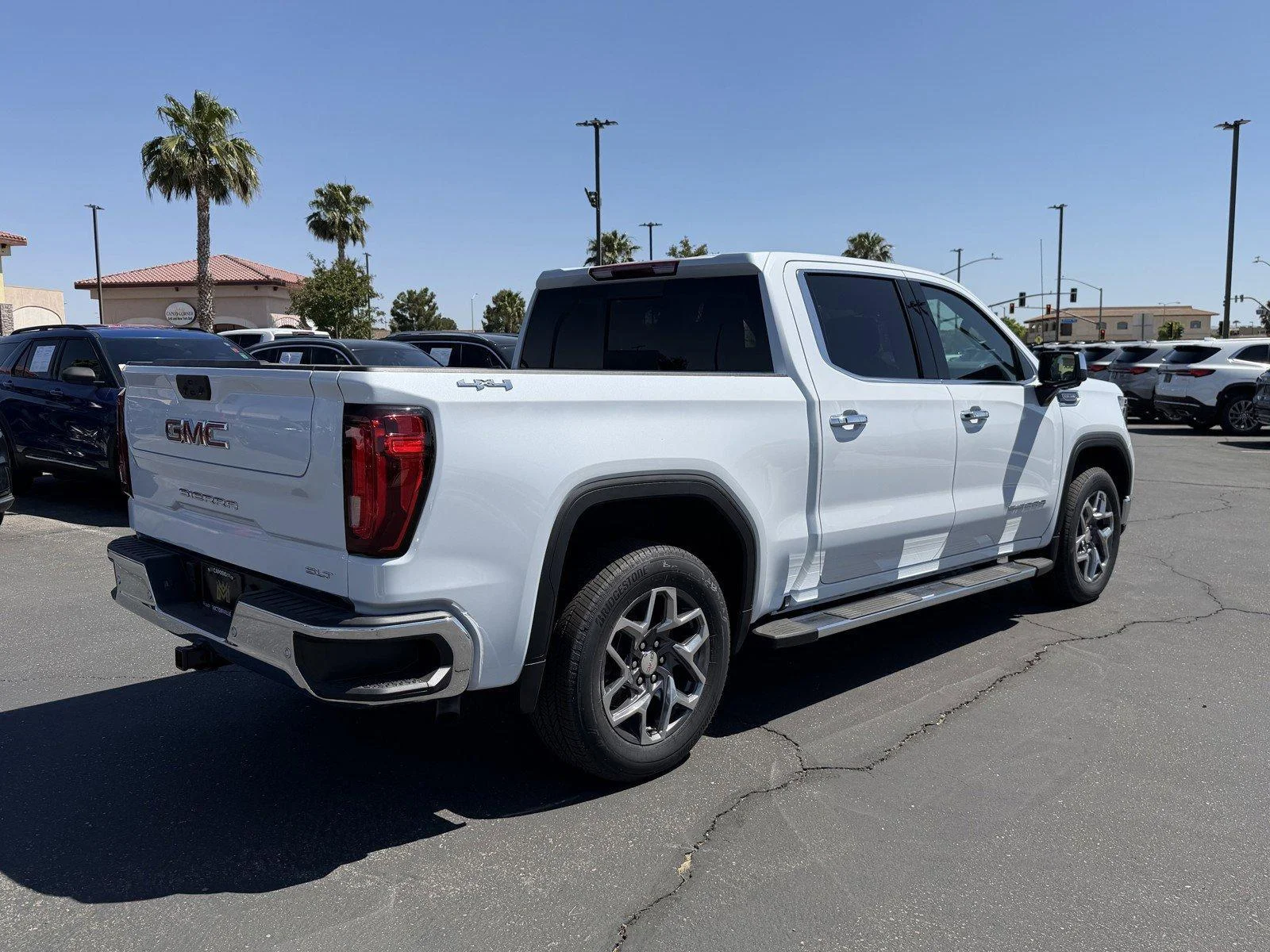 New 2026 Glacier White Tricoat GMC SLT image 6
