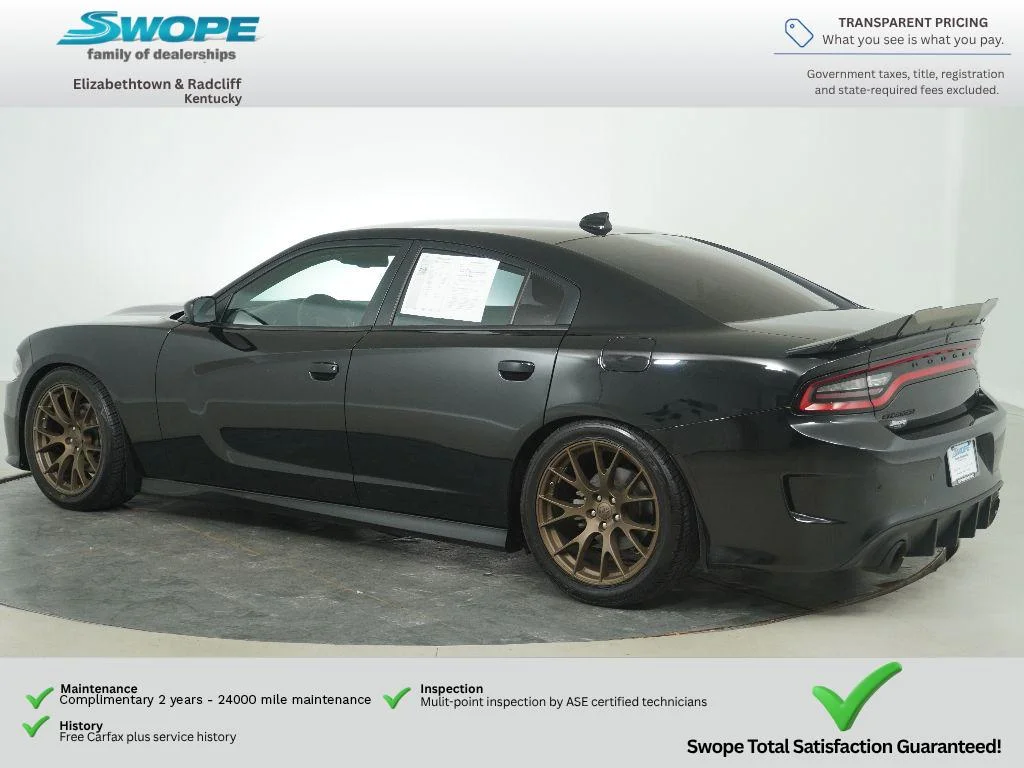 Used 2023 Pitch Black Clearcoat Dodge GT image 7