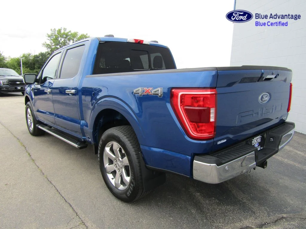 Certified Used 2023 Atlas Blue Metallic Ford XLT image 9