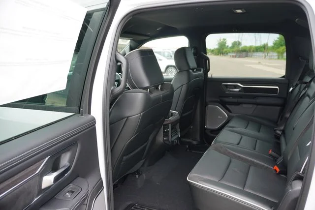 New 2026 Bright White Clear-Coat Exterior Paint RAM Laramie image 11