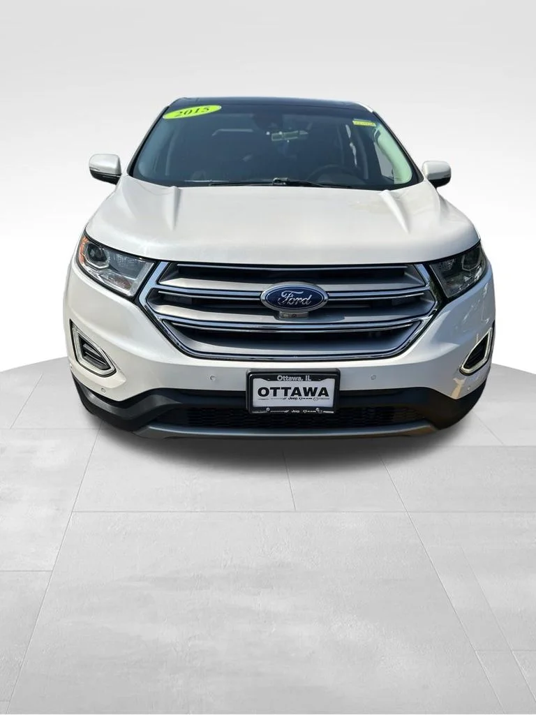 Used 2015 White Ford Titanium image 2