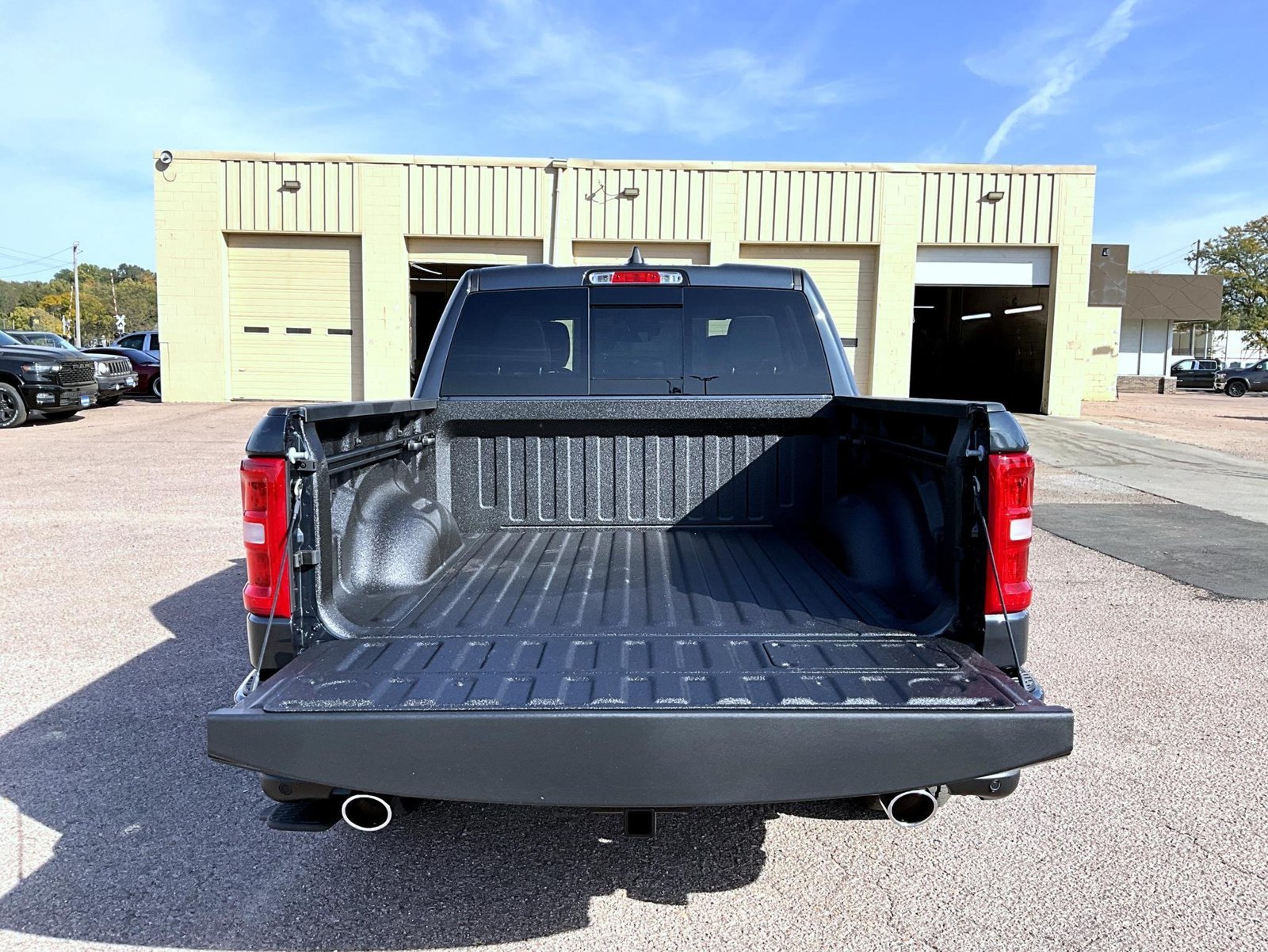 New 2027 Forged Blue Metallic Exterior Paint RAM Laramie image 9