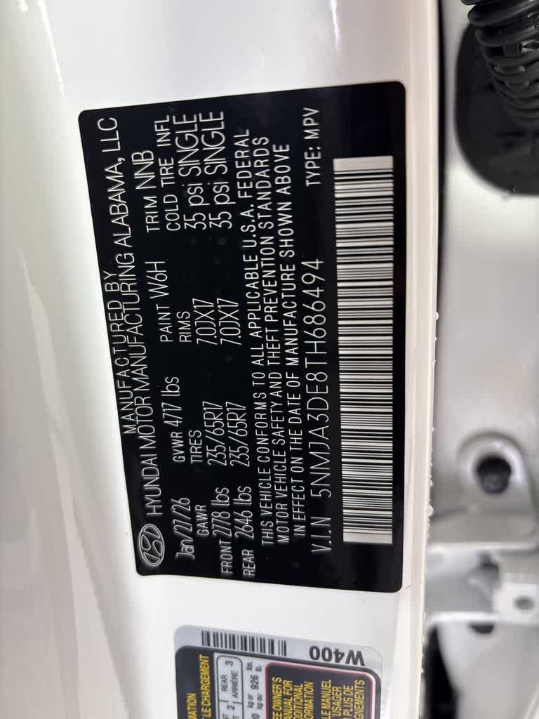 New 2026 Serenity White Pearl Hyundai SE FWD image 10