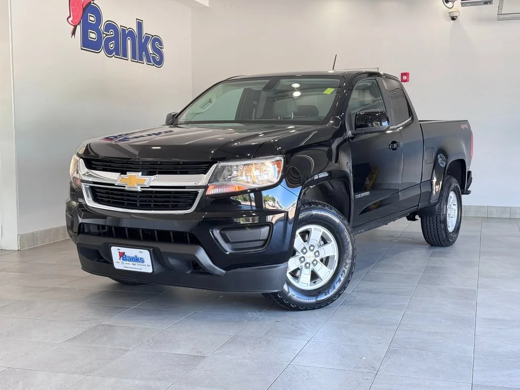 Certified Used 2020 BLACK Chevrolet 4WD Work Truck image 2