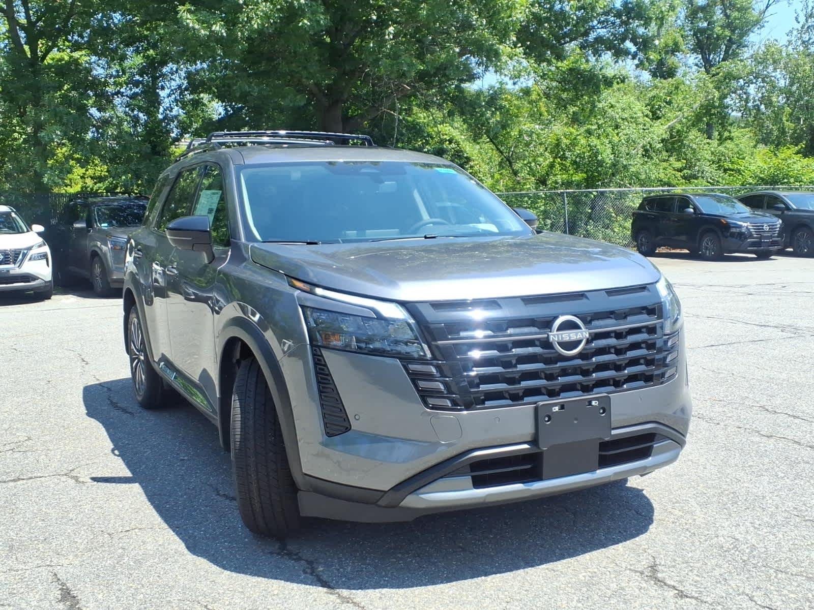New 2026 Gun Metallic Nissan Platinum image 2