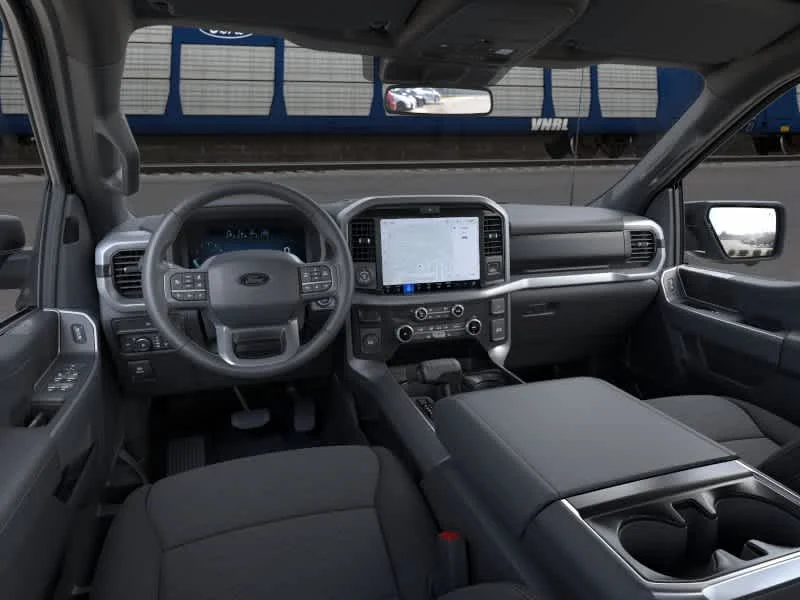 New 2026 Agate Black Metallic Ford XLT image 9