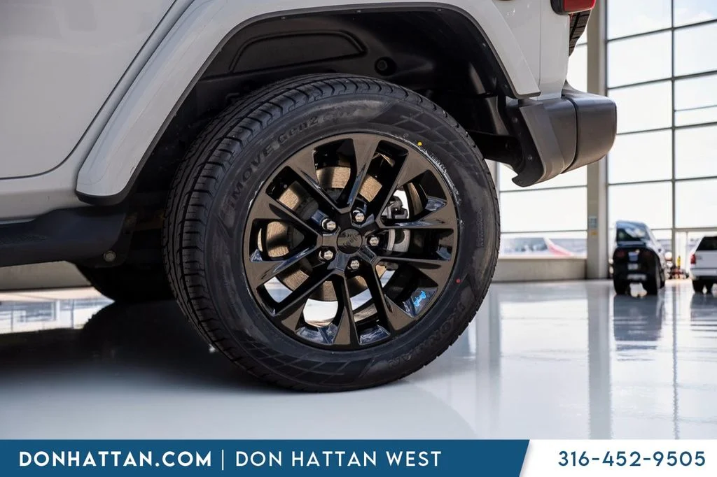 Used 2023 White Jeep Sahara 4xe image 37