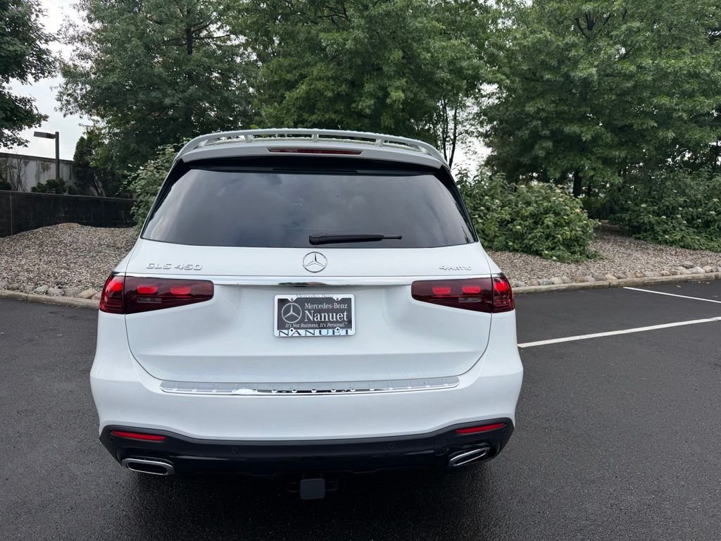 Certified Used 2025 White Mercedes-Benz GLS 450 image 5