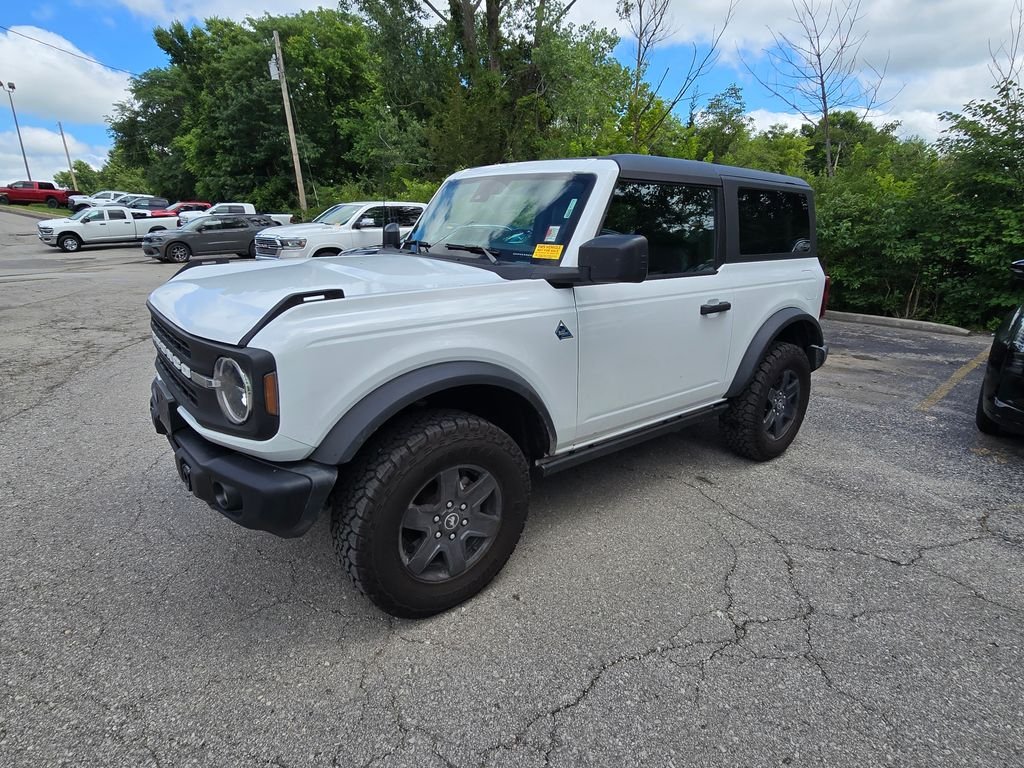 Used 2024 Ford Bronco 2-Door Black Diamond with VIN 1FMDE1AP2RLA98394 for sale in Kansas City
