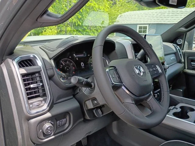 New 2026 Ceramic Gray Clear-Coat Exterior Paint RAM Laramie image 11