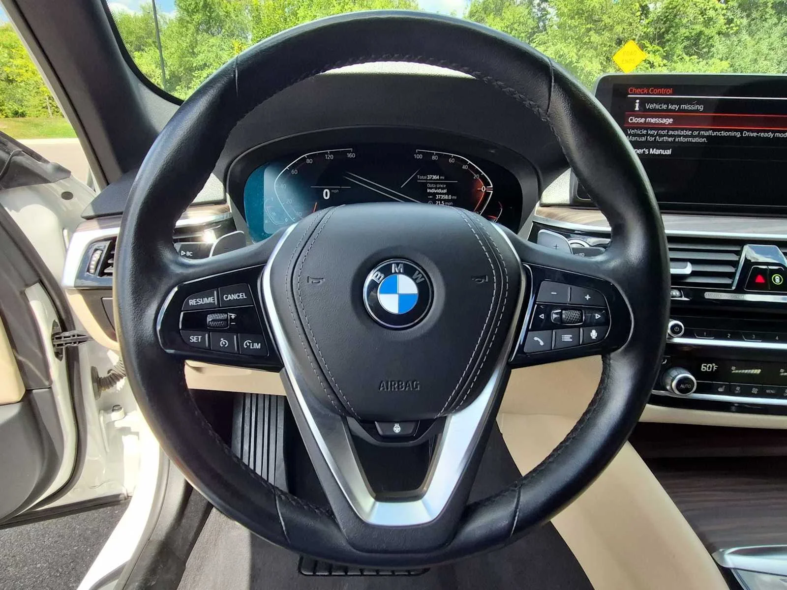 Certified Used 2023 Mineral White Metallic BMW 540i xDrive image 24
