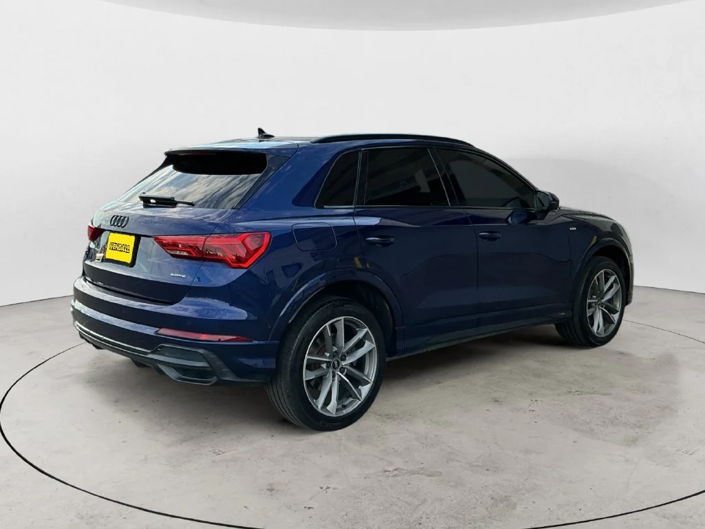 Used 2021 Blue Audi Premium Plus image 8