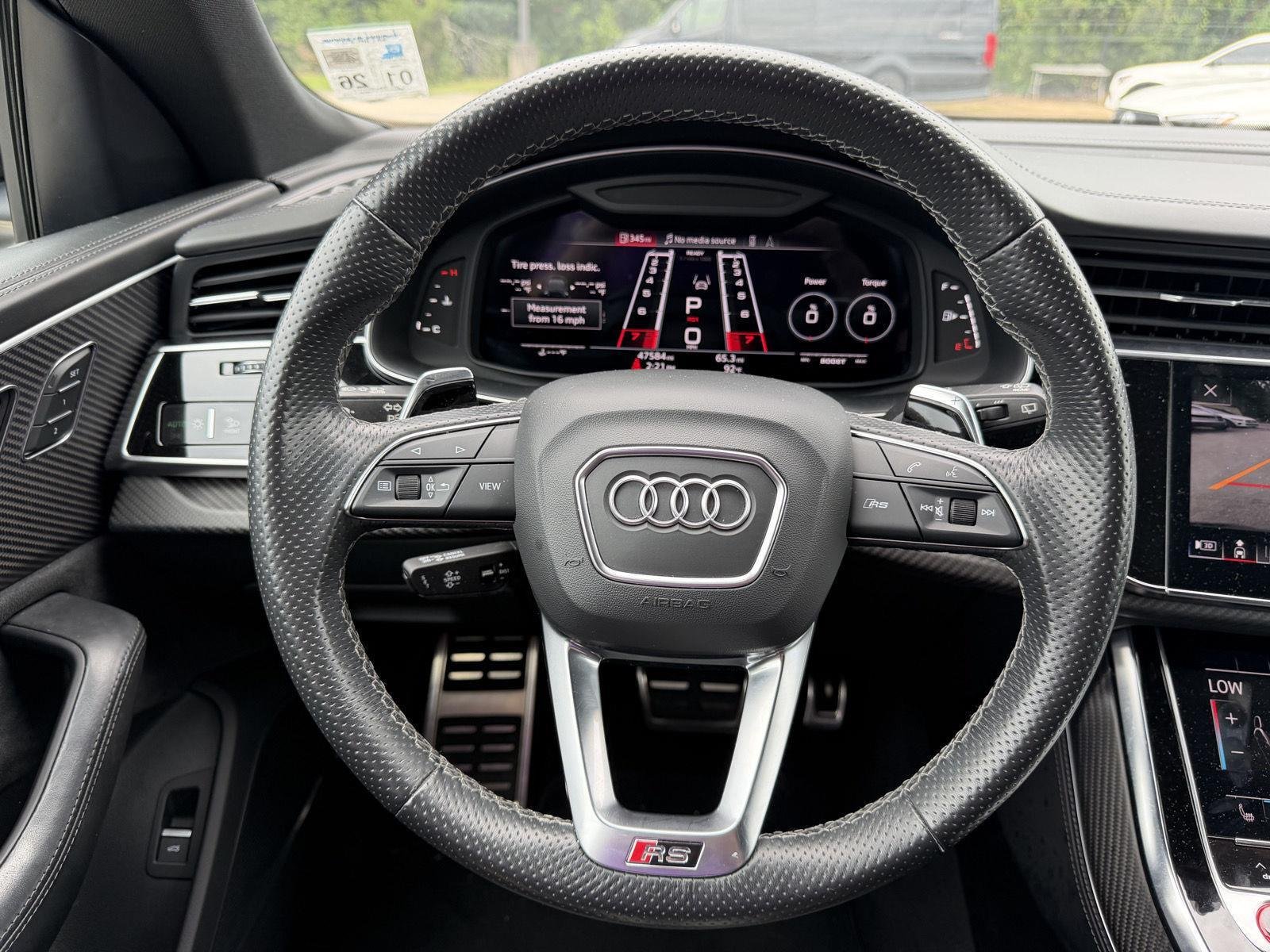 Used 2023 Glacier White Metallic Audi 4.0 quattro image 9