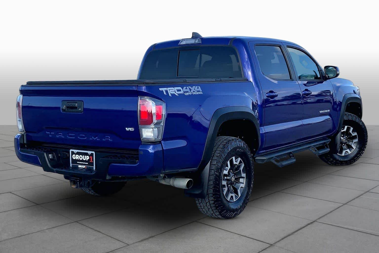 Used 2022 Blue Crush Metallic Toyota TRD Off Road image 13