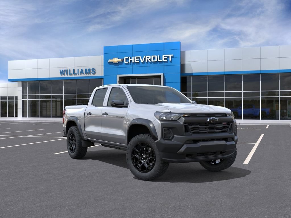 New 2026 Sterling Gray Metallic Chevrolet Trail Boss image 1