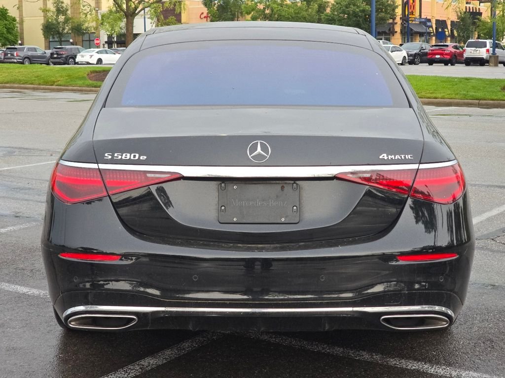 Certified Used 2024 Black Mercedes-Benz S 580e image 15