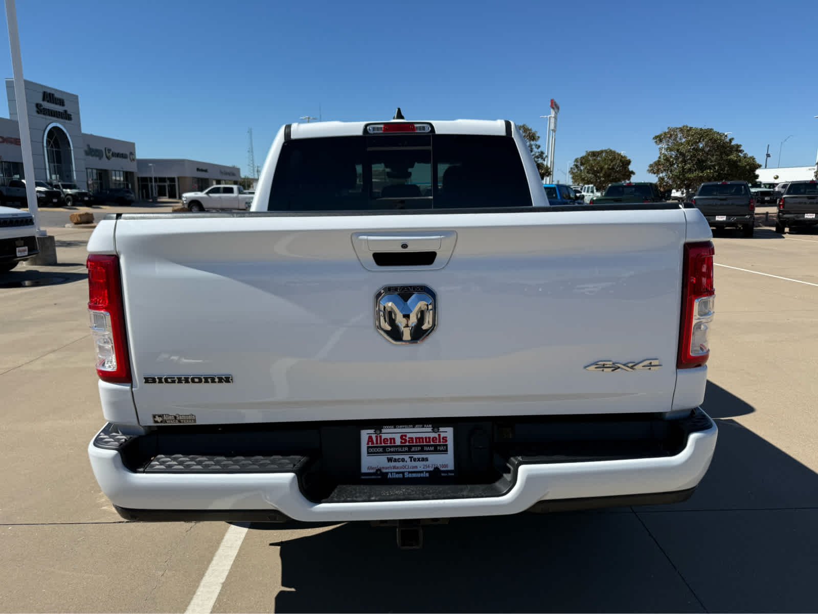 Used 2023 Bright White Clearcoat Ram Big Horn image 7
