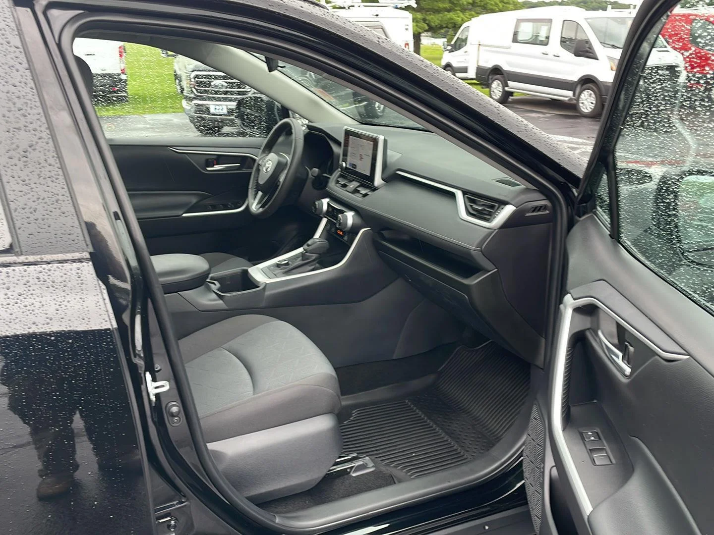 Used 2025 MIDNIGHT BLACK METALLIC TOYOTA TRUCK HYBRID XLE image 26