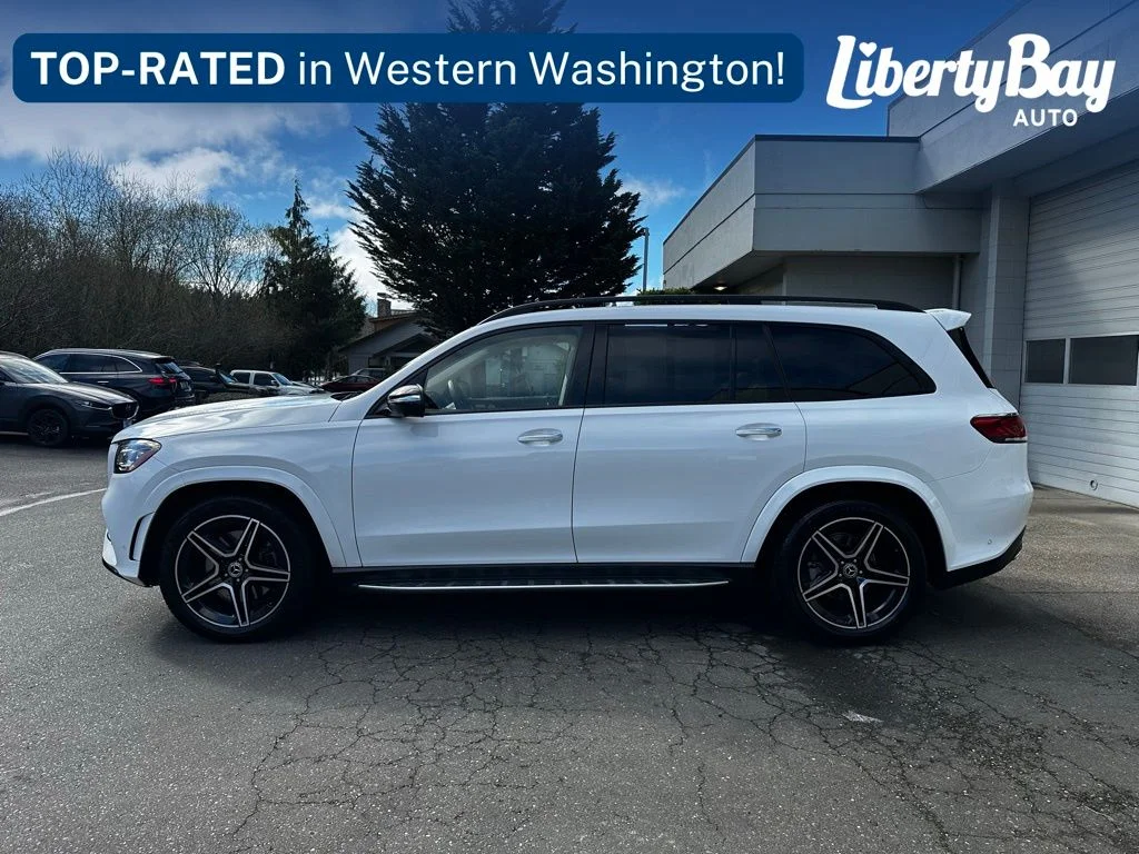 Used 2022 White Mercedes-Benz GLS 450 image 9