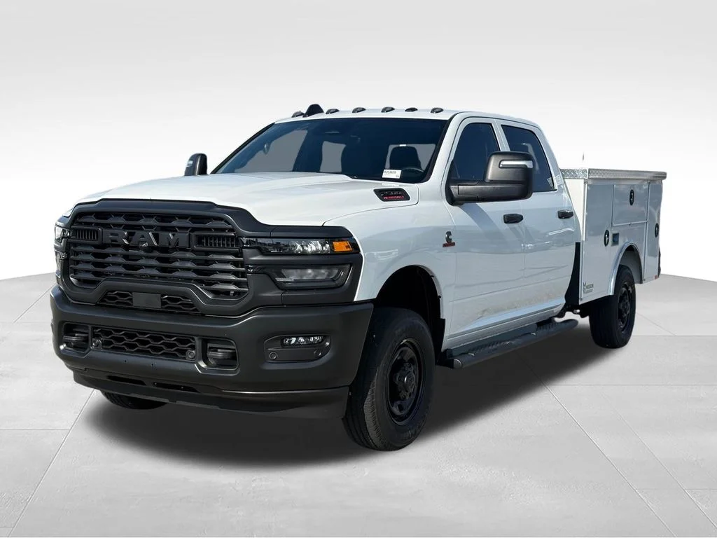New 2026 Bright White Clear-Coat Exterior Paint RAM Tradesman image 1