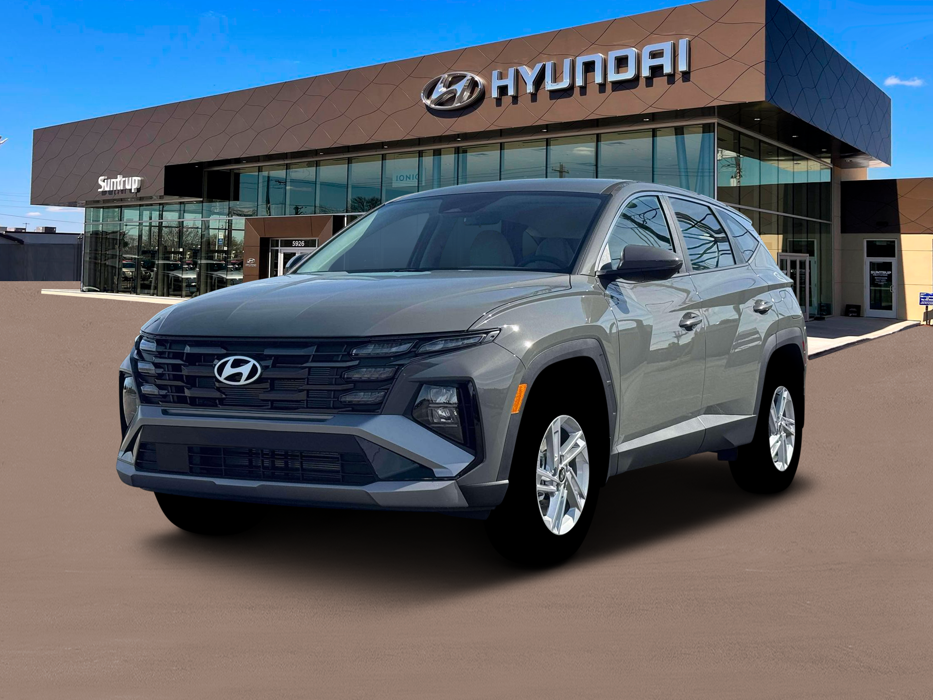 New 2026 Hampton Gray Hyundai SE AWD image 1
