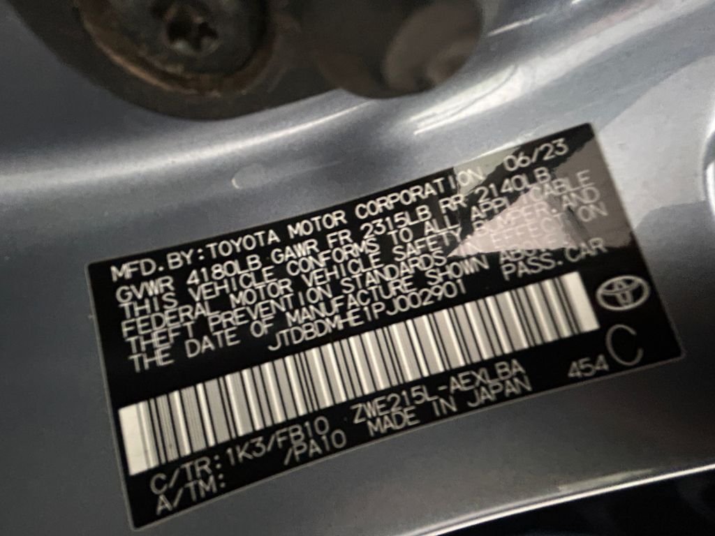 Used 2023 Blue Toyota LE image 20