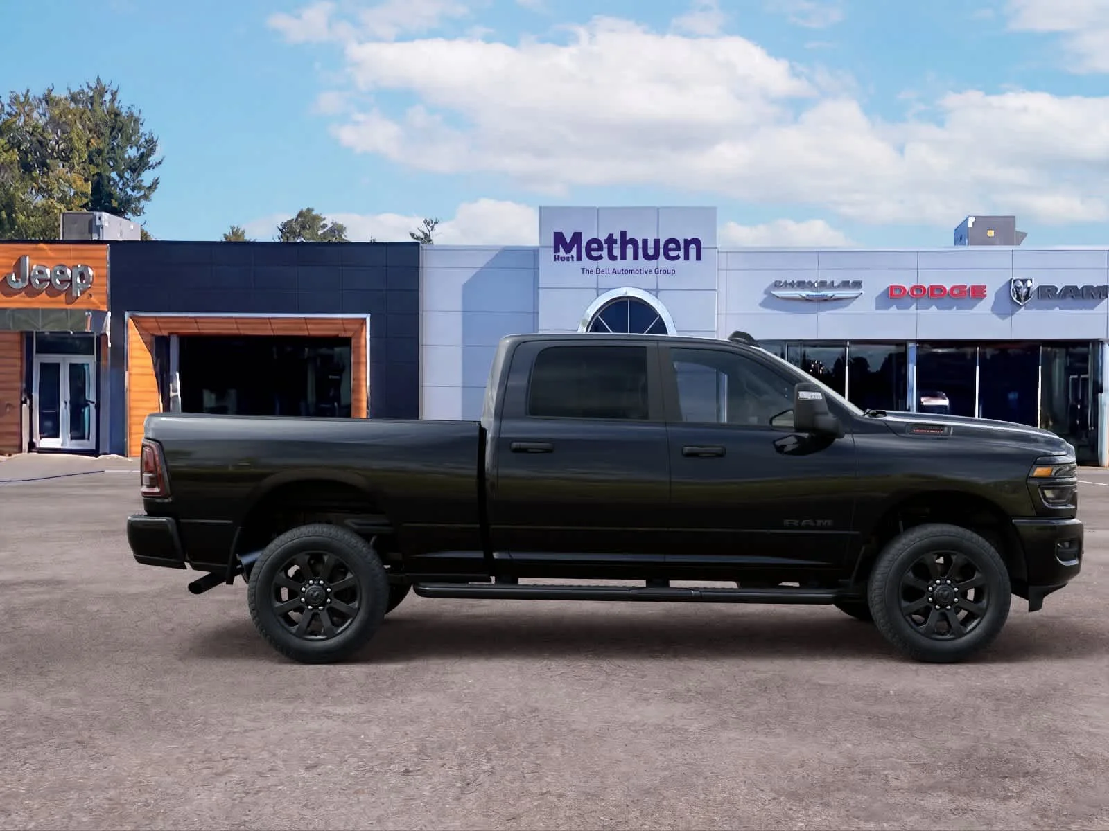 New 2026 Diamond Black Crystal Pearlcoat Ram Big Horn image 21