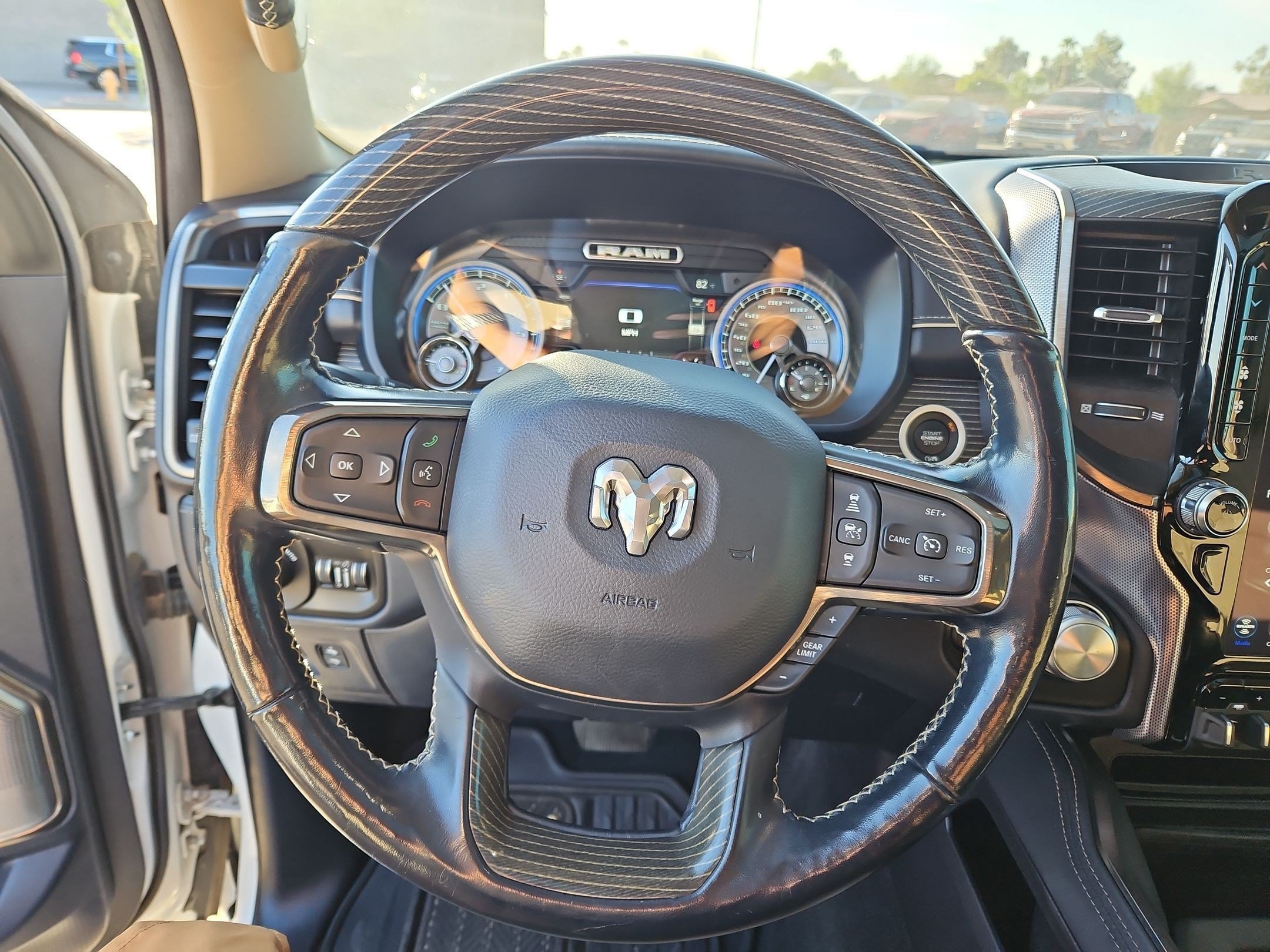 Certified Used 2020 Off-white Ram Limited Crew Cab 4x4 5