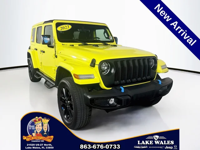 2023 Jeep Wrangler Sahara 4xe