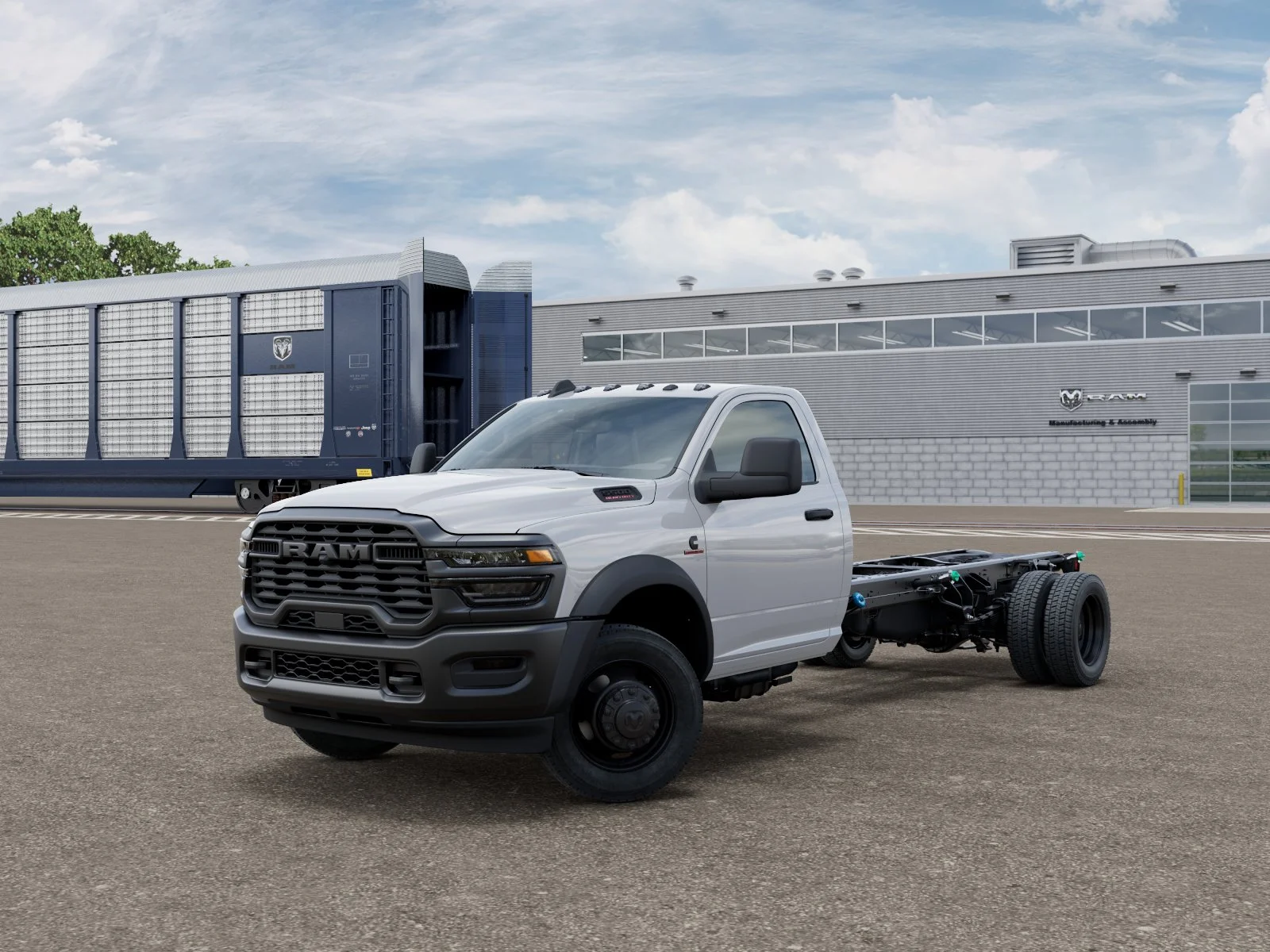 New 2026 Bright White Clear-Coat Exterior Paint RAM Tradesman image 27