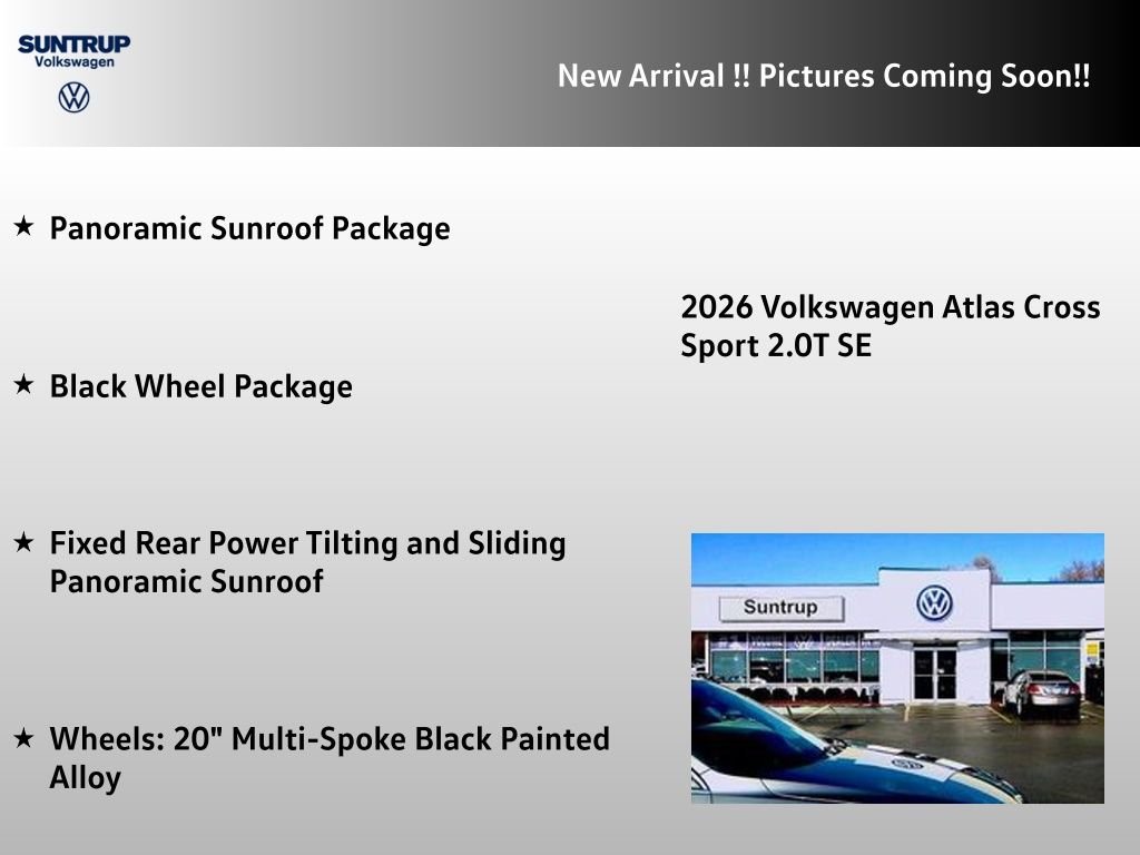 New 2026  Volkswagen 2.0T SE w/Technology image 2