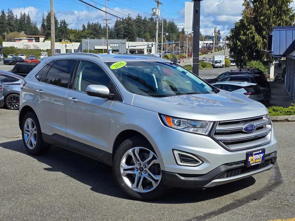 Used 2016 Ford Edge Titanium with VIN 2FMPK4K87GBB73960 for sale in North Bend, WA