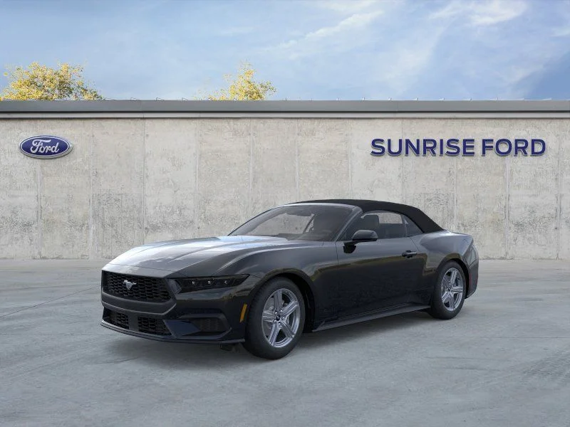 New 2026 Shadow Black Ford EcoBoost® Premium Convertible image 1