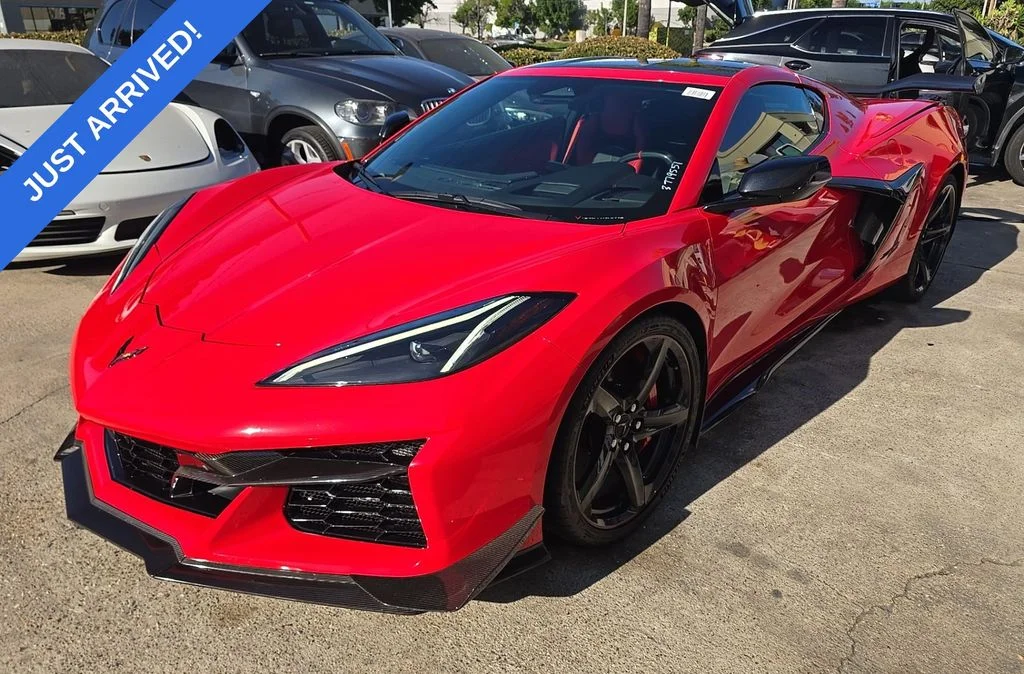 Used 2024 Torch Red Chevrolet Z06 image 1