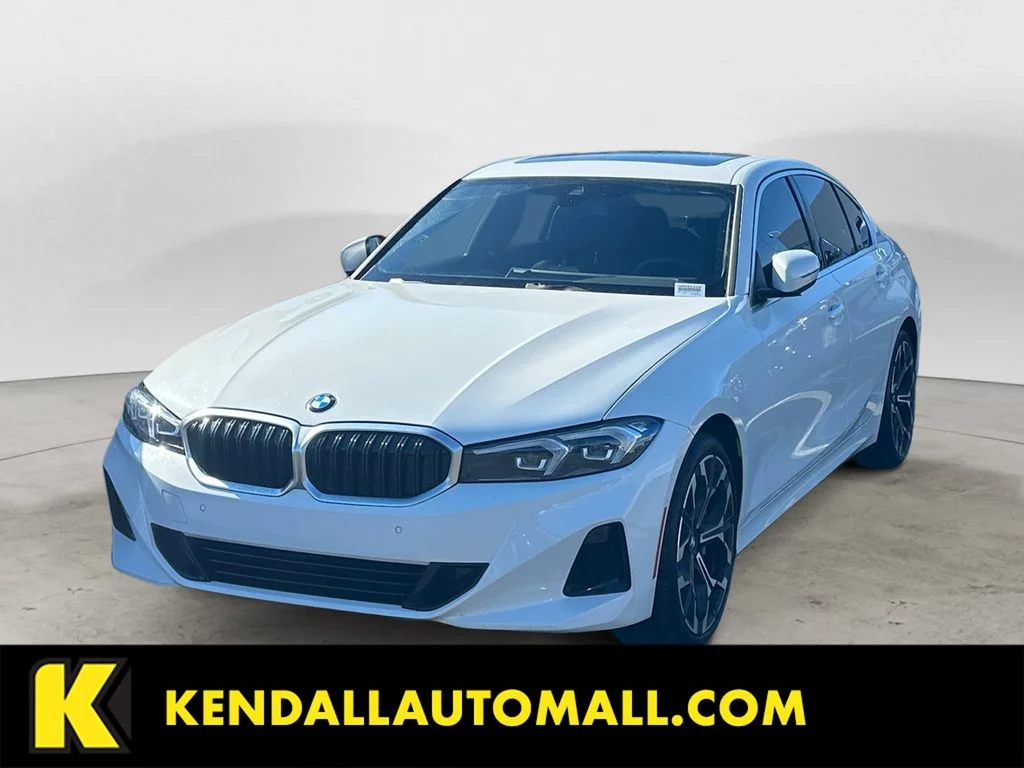 Used 2025 White BMW 330i xDrive image 1