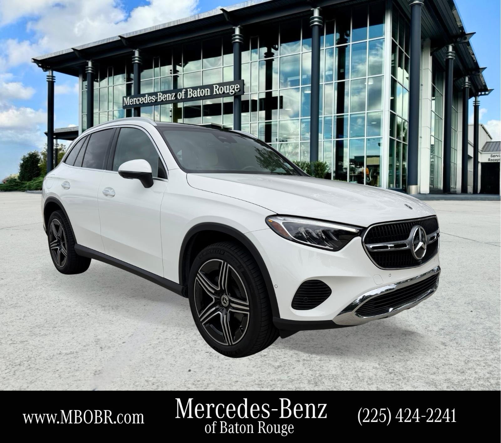 Certified Used 2026 Polar White Mercedes-Benz GLC 300 image 1