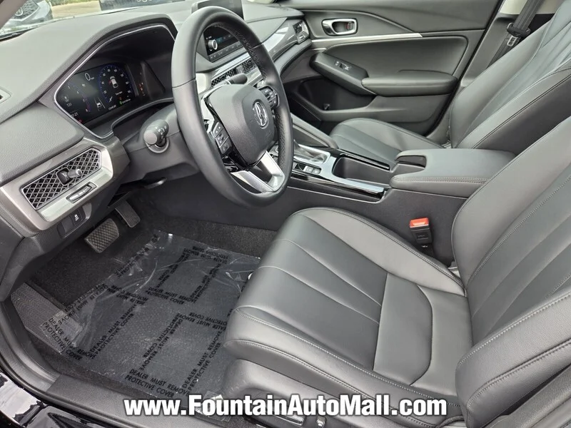 Used 2024 Majestic Black Pearl Acura CVT image 8