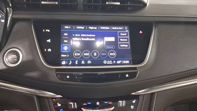 Used 2022 CRYSTAL WHITE TRICOAT Cadillac AWD Sport image 9