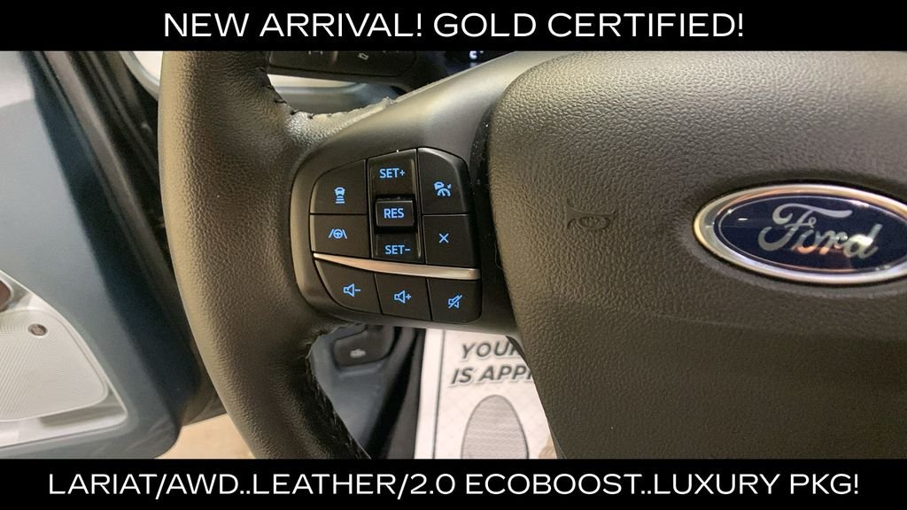 Certified Used 2022 Gray Metallic Ford Lariat image 33